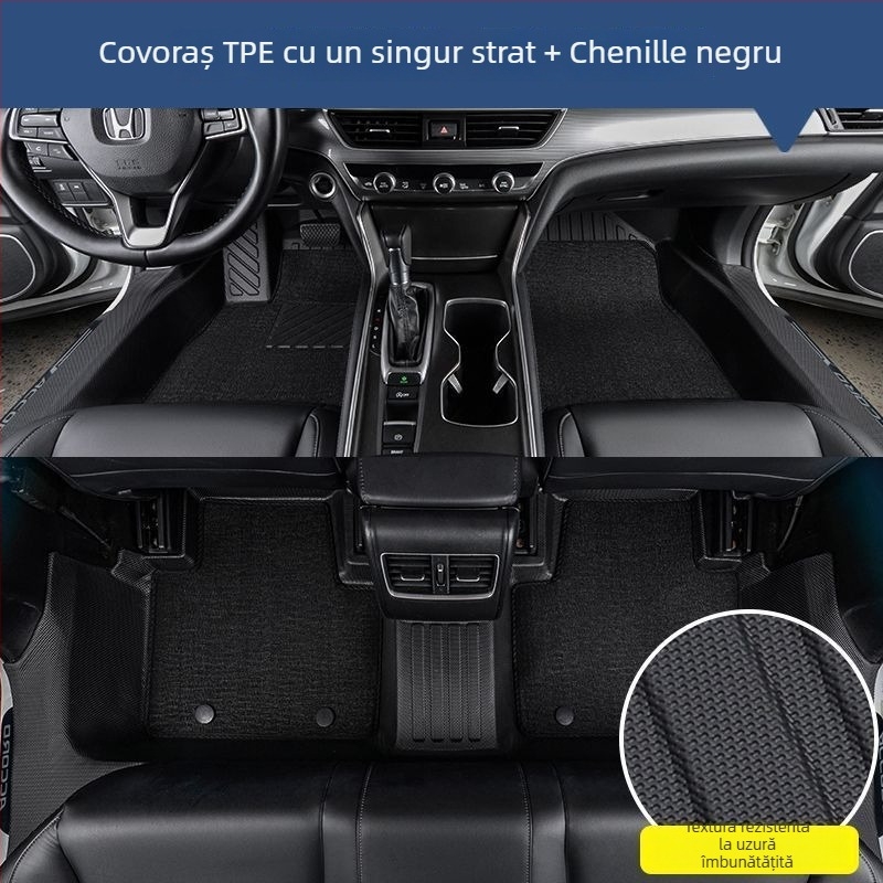 Covorașe de podea auto TPE cu acoperire totală pentru Xpeng P7, G6, G7, G9 și Mona+M03, potrivire pentru cinci locuri, personalizabile, fără logo