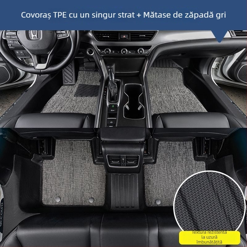 Covorașe de podea auto TPE cu acoperire totală pentru Xpeng P7, G6, G7, G9 și Mona+M03, potrivire pentru cinci locuri, personalizabile, fără logo