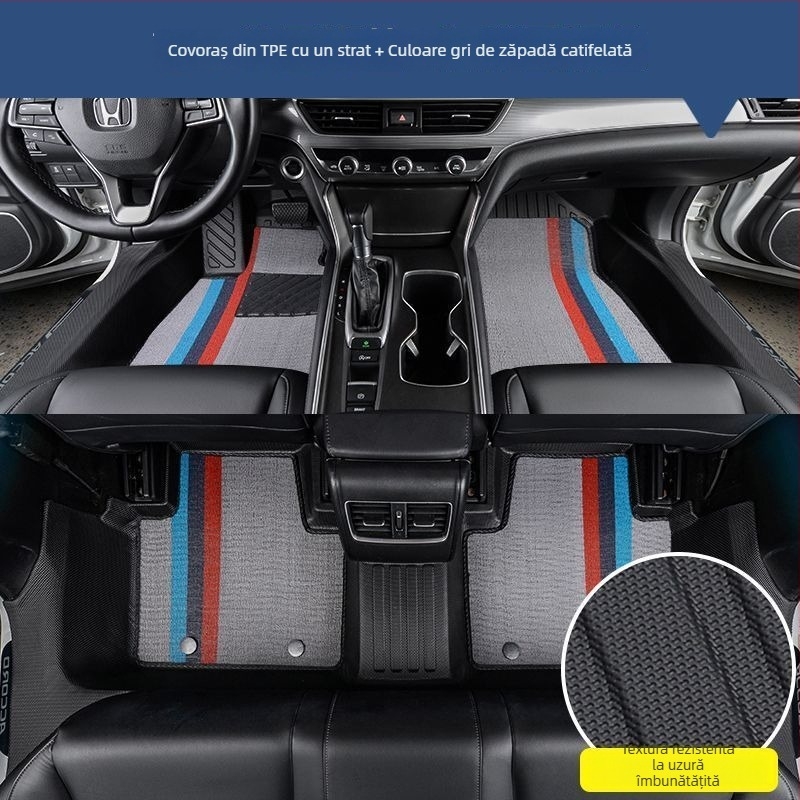Covorașe de podea auto TPE cu acoperire totală pentru Xpeng P7, G6, G7, G9 și Mona+M03, potrivire pentru cinci locuri, personalizabile, fără logo