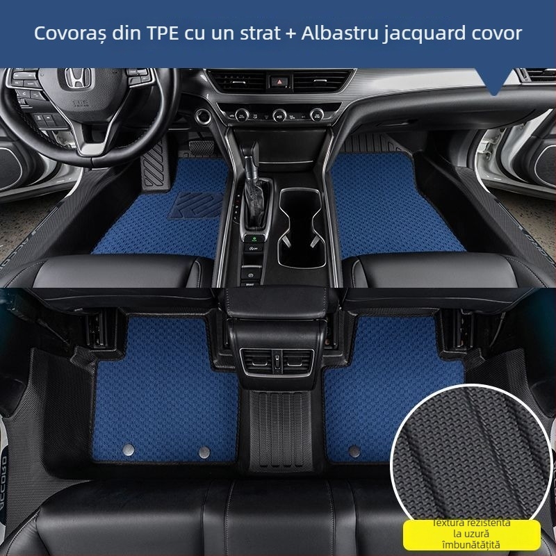 Covorașe de podea auto TPE cu acoperire totală pentru Xpeng P7, G6, G7, G9 și Mona+M03, potrivire pentru cinci locuri, personalizabile, fără logo