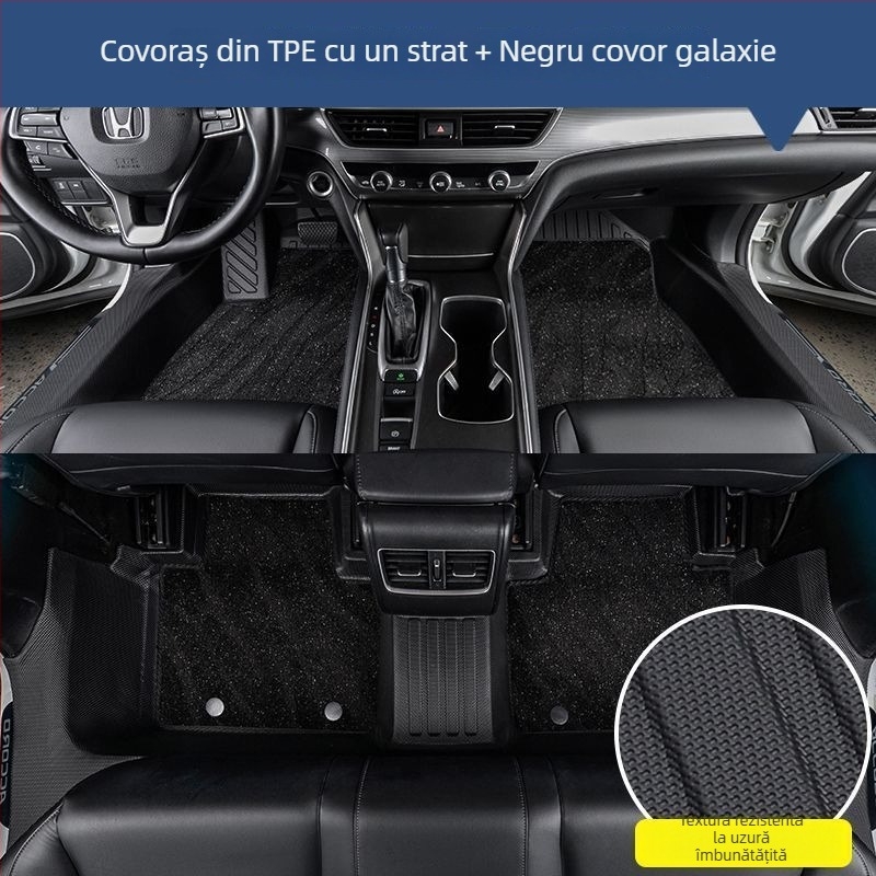Covorașe de podea auto TPE cu acoperire totală pentru Xpeng P7, G6, G7, G9 și Mona+M03, potrivire pentru cinci locuri, personalizabile, fără logo
