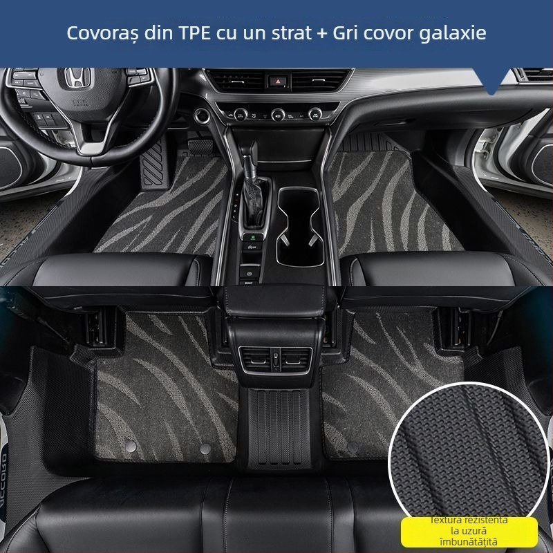 Covorașe de podea auto TPE cu acoperire totală pentru Xpeng P7, G6, G7, G9 și Mona+M03, potrivire pentru cinci locuri, personalizabile, fără logo