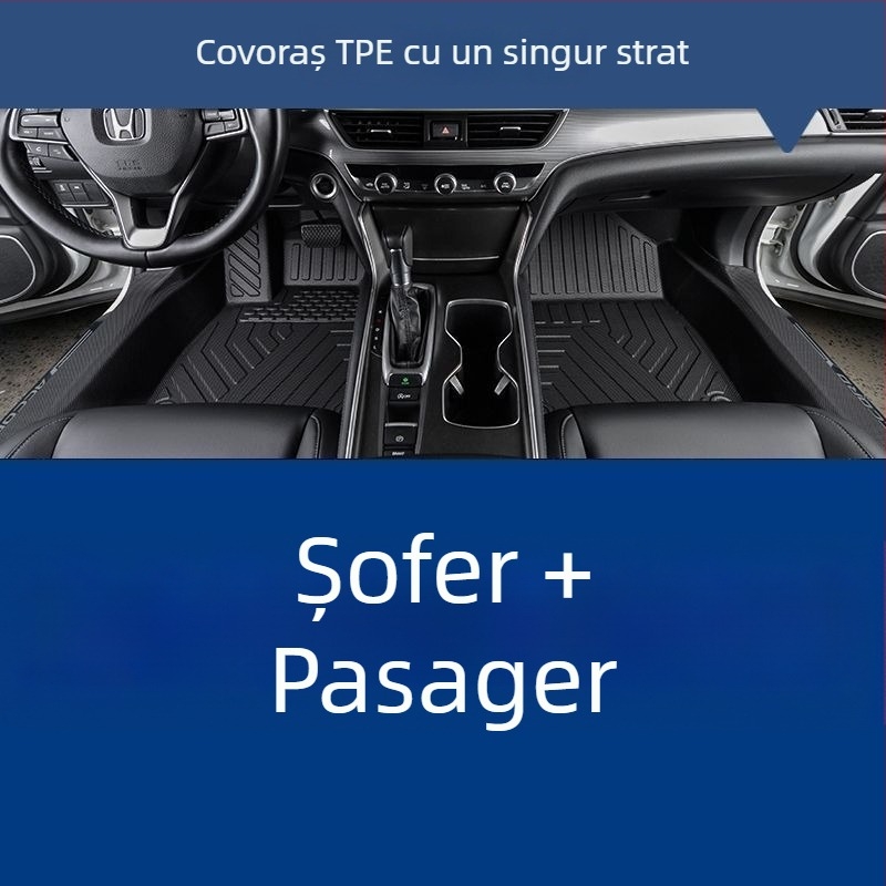 Covorașe de podea auto TPE cu acoperire totală pentru Xpeng P7, G6, G7, G9 și Mona+M03, potrivire pentru cinci locuri, personalizabile, fără logo