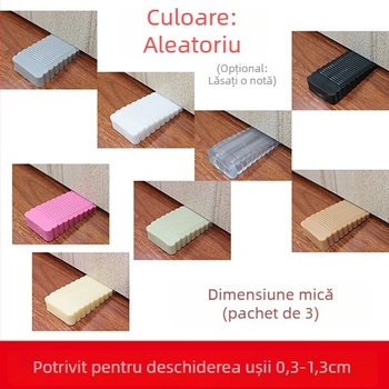 Stopper pentru uși MSMZ, din cauciuc, montaj pe podea, control manual