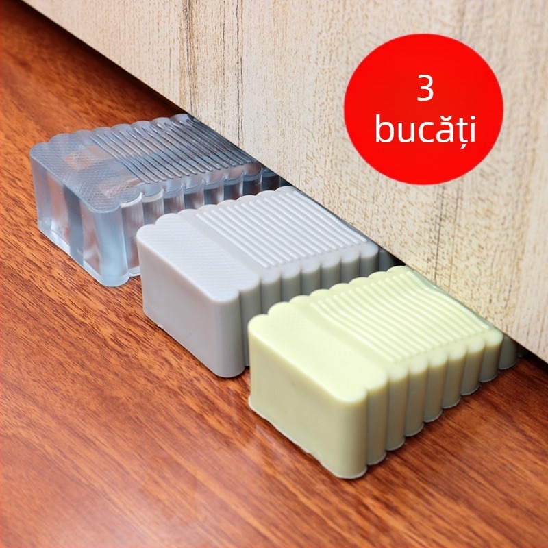 Stopper pentru uși MSMZ, din cauciuc, montaj pe podea, control manual