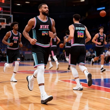 Set de uniformă de baschet pentru adulți, unisex, uscare rapidă, țesătură poliester respirabil (90% poliester), căptușeală poliester, vară