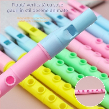 Fluier plastic pentru copii, jucărie muzicală educativă pentru grădiniță; cadou de afaceri și cadou publicitar; fără licență de proprietate intelectuală