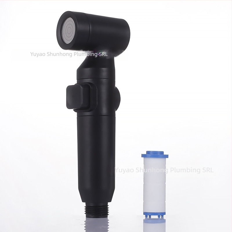 Spray portabil cu presiune pentru spălarea animalelor de companie și curățarea băii (model S56; material plastic; portabil; instalare directă; presiune nominală 5-8 kg)