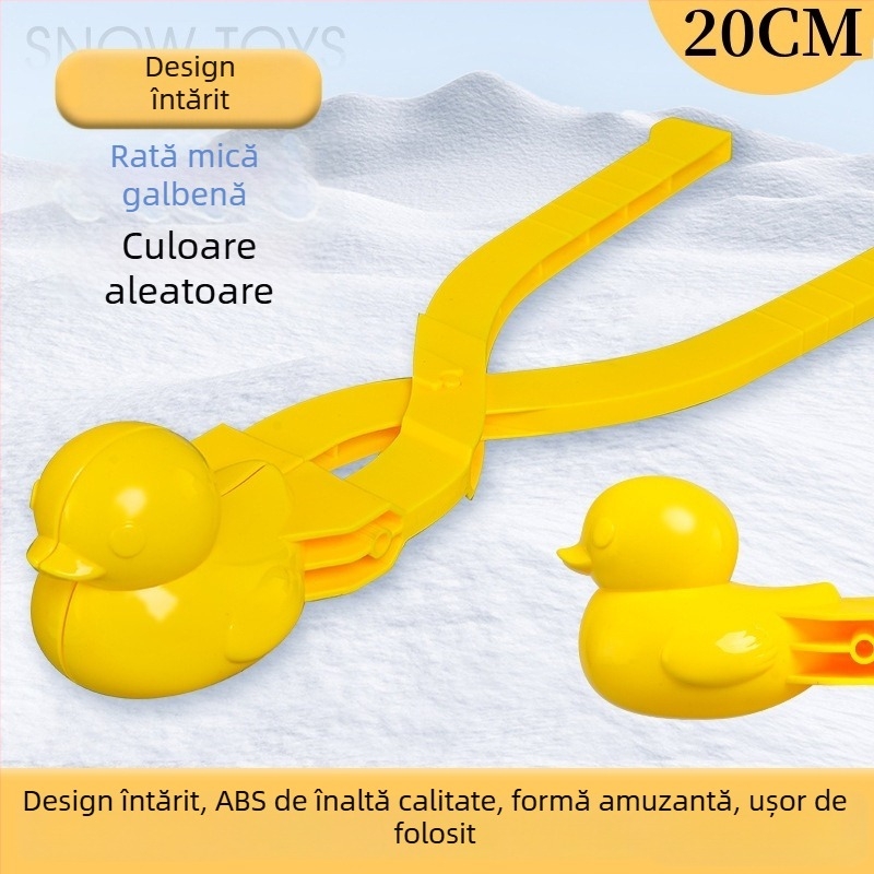 Junqi clips din plastic pentru bulgări de zăpadă pentru copii | formare rapidă a bulgărilor | clip de zăpadă