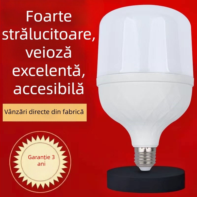 Bec LED cu priză E27, 220V, protecție IP43, durată de viață 100000 h