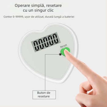 Pedometru de alergare – funcție unică, material ABS, logo personalizabil, 500 buc./cutie