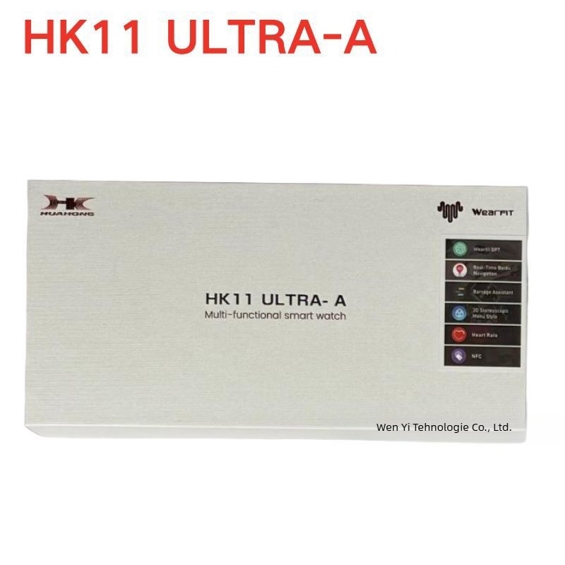 Smartwatch cu apeluri Bluetooth, monitorizare ritm cardiac, monitorizare oxigen din sânge, NFC, funcții AI