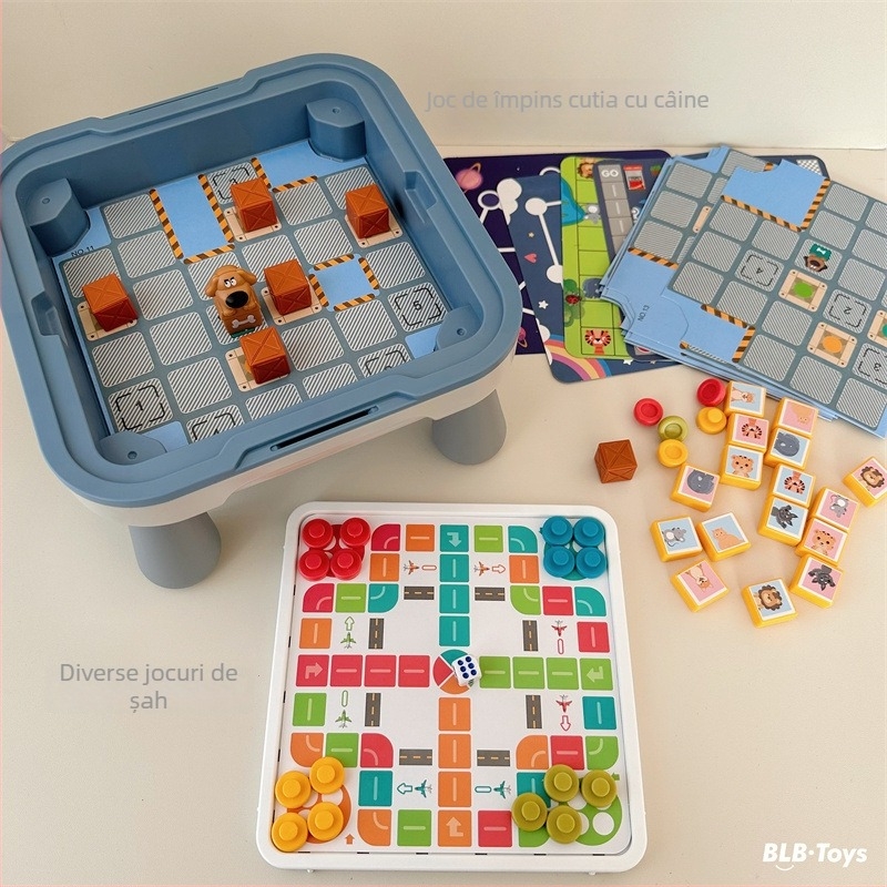 Belebao Joc de masă din plastic pentru copii 4–6 ani — antrenament de gândire logică, puzzle, interacțiune practică