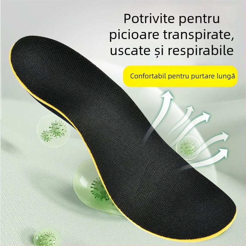 Enjoy it XD-827 EVA tălpi sportive – absorbție a transpirației, respirabile, amortizare cu înaltă elasticitate, talpă întreagă, unisex