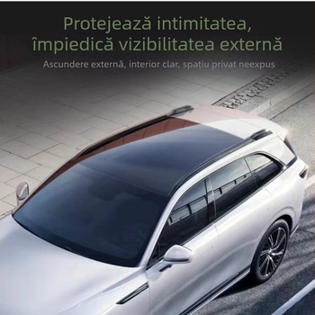 Film auto cu nano-ceramică, acoperire pentru întregul vehicul, transparență 70–80%, protecție UV peste 90%