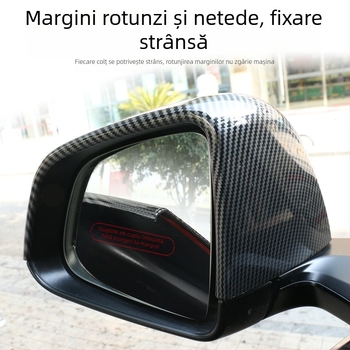 Carcasă oglindă retrovizoare Tesla Model 3/Y – ABS, versiune adezivă a părții inferioare a carcasei, ramă a lentilei