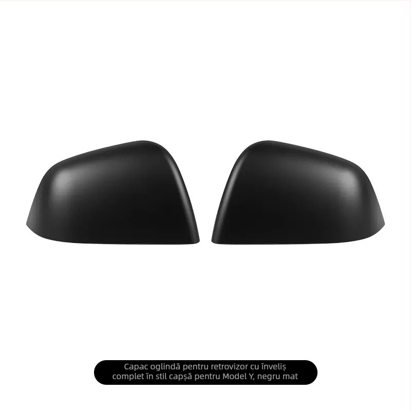 Carcasă oglindă retrovizoare Tesla Model 3/Y – ABS, versiune adezivă a părții inferioare a carcasei, ramă a lentilei