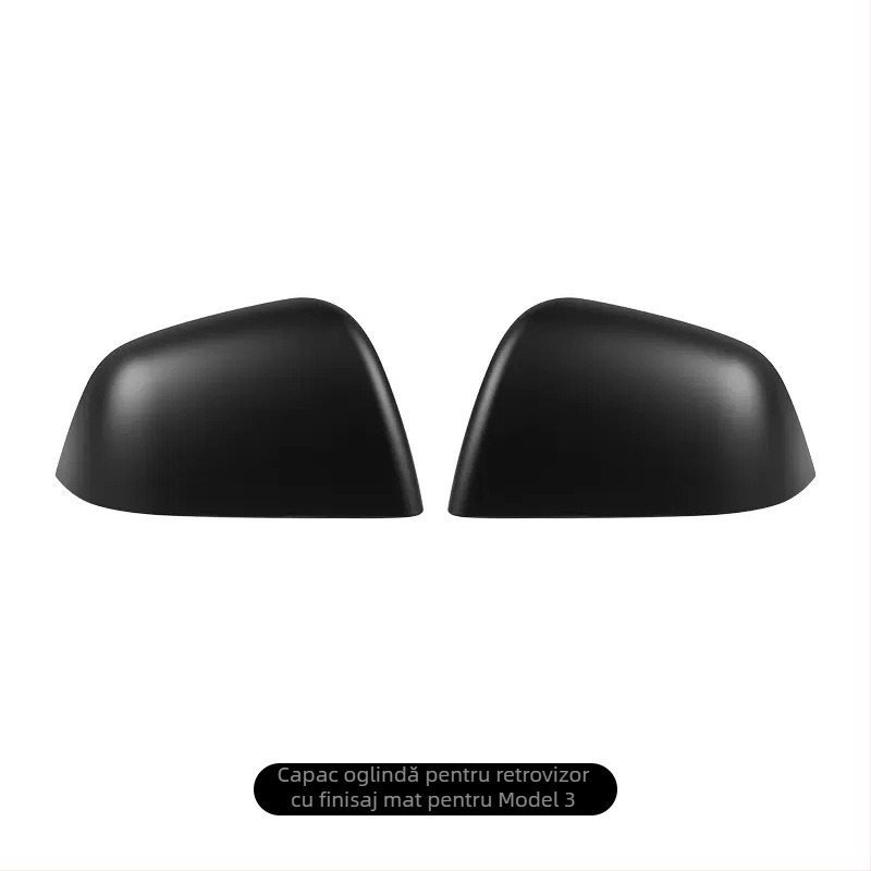 Carcasă oglindă retrovizoare Tesla Model 3/Y – ABS, versiune adezivă a părții inferioare a carcasei, ramă a lentilei