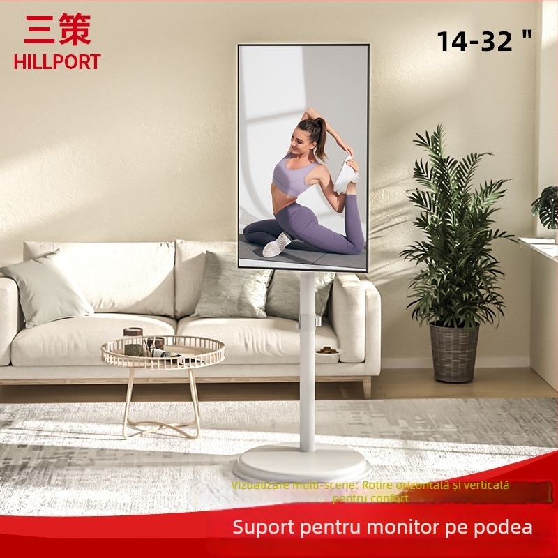Y280 Suport de podea portabil pentru monitor — Suport universal pentru ecran
