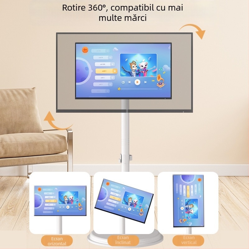 Y280 Suport de podea portabil pentru monitor — Suport universal pentru ecran