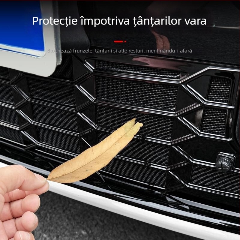 Dishan protecție pentru grila inferioară cu plasă ABS + King Kong pentru BMW Seria 3 (2023–2025) — protecție împotriva prafului și insectelor, îmbunătățire a aspectului