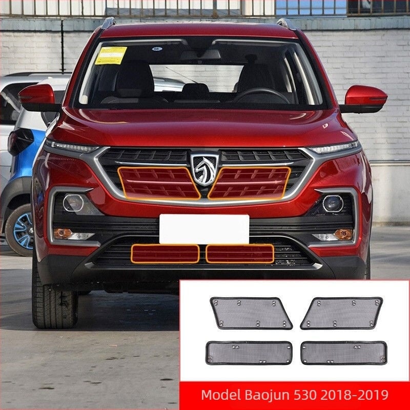 Plasă anti-insecte pentru grila radiatorului și protecție pentru condensator, pentru seria Wuling Baojun