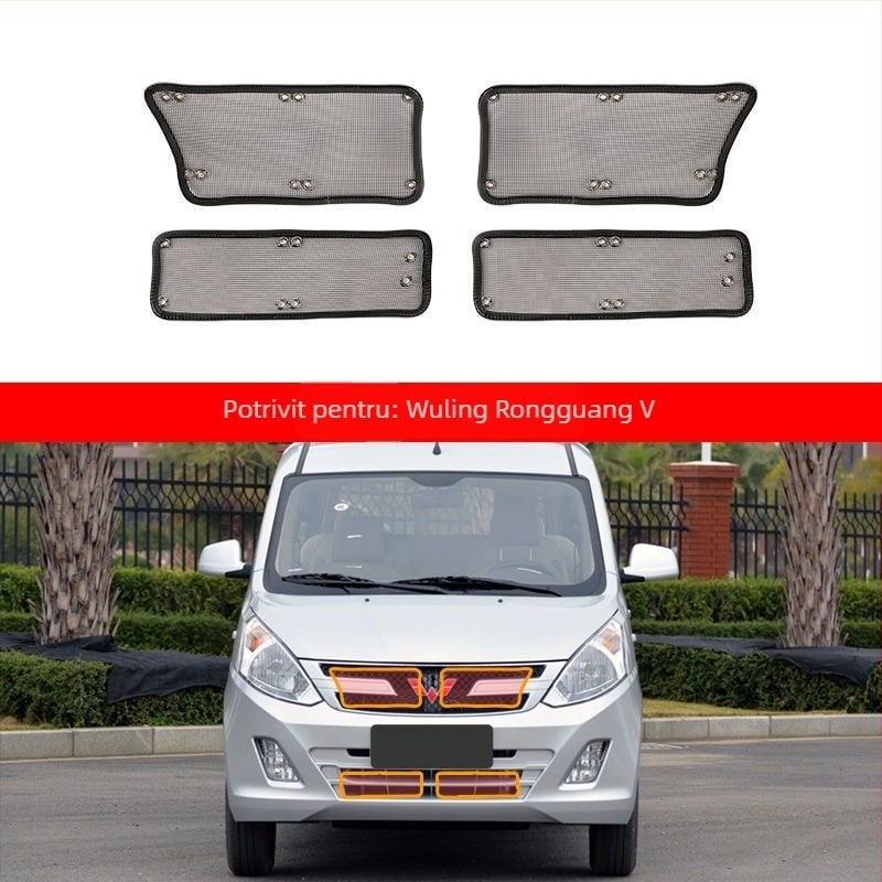 Plasă anti-insecte pentru grila radiatorului și protecție pentru condensator, pentru seria Wuling Baojun
