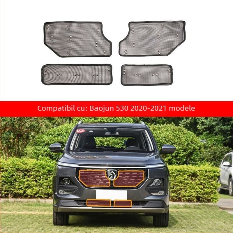 Plasă anti-insecte pentru grila radiatorului și protecție pentru condensator, pentru seria Wuling Baojun