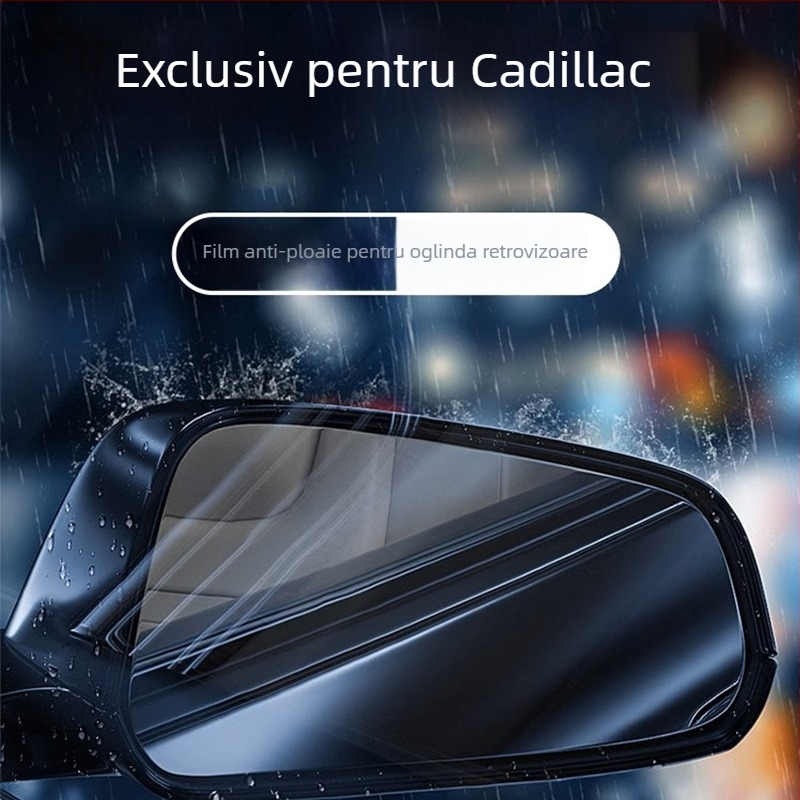 Film pentru oglinda retrovizoare auto - material PET, adeziv puternic, impermeabil la apă, model 7