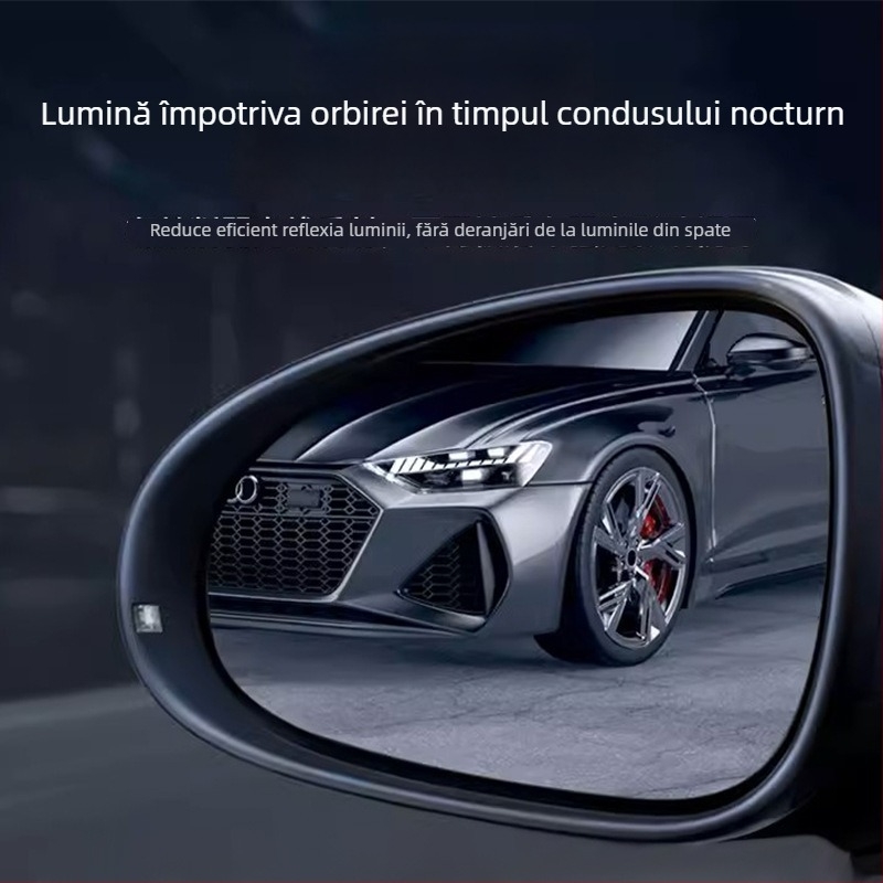 Film pentru oglinda retrovizoare auto - material PET, adeziv puternic, impermeabil la apă, model 7