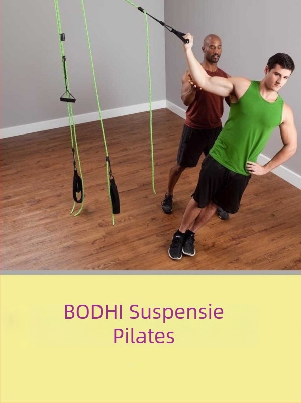 Doc.flex Curea de Suspensie Yoga-Pilates, Suspensie cu Patru Puncte, Material: Tpes