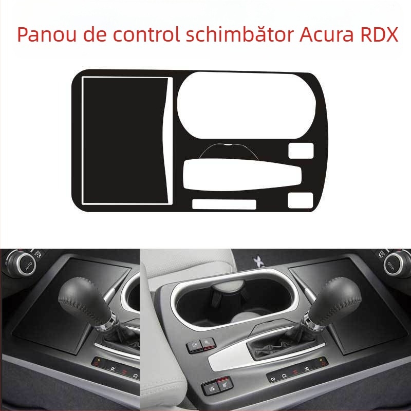 Sticker pentru hub-ul roții - Oțel inoxidabil, Model desen animat, Personalizabil, Montaj cu ventuză, Acura RDX