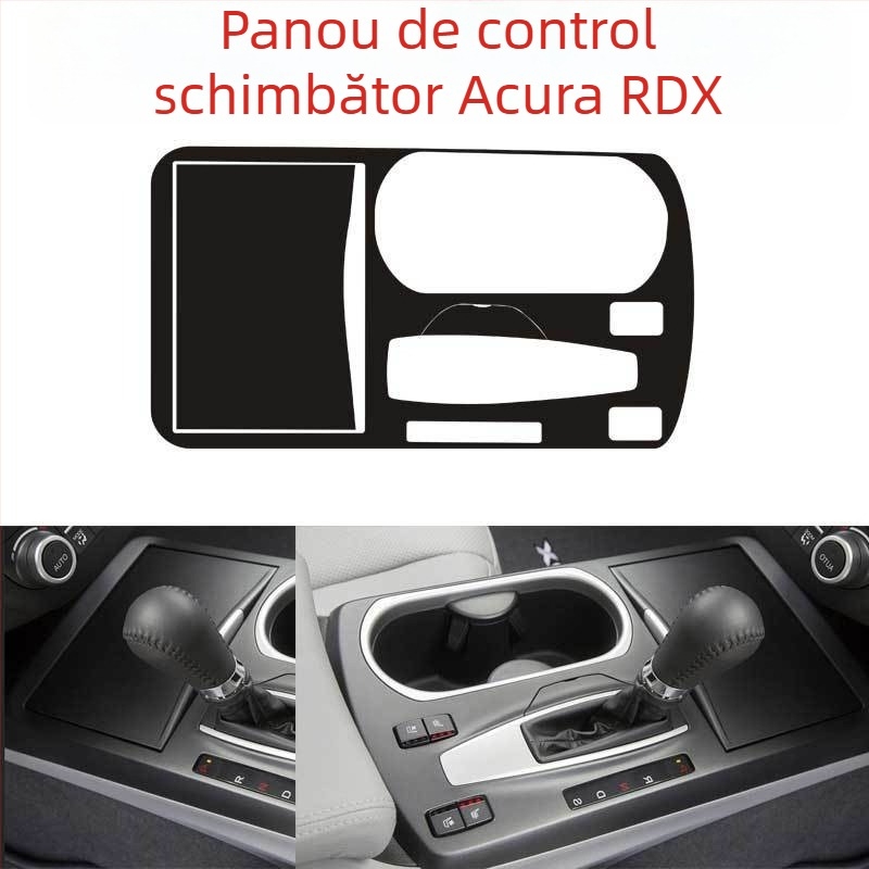 Sticker pentru hub-ul roții - Oțel inoxidabil, Model desen animat, Personalizabil, Montaj cu ventuză, Acura RDX