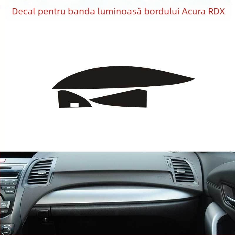 Sticker pentru hub-ul roții - Oțel inoxidabil, Model desen animat, Personalizabil, Montaj cu ventuză, Acura RDX