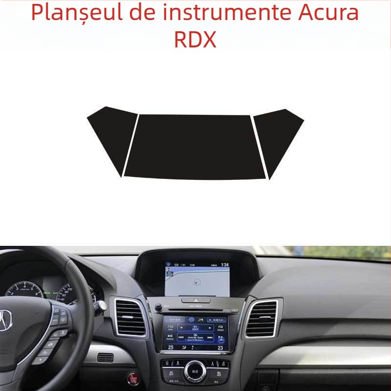 Sticker pentru hub-ul roții - Oțel inoxidabil, Model desen animat, Personalizabil, Montaj cu ventuză, Acura RDX