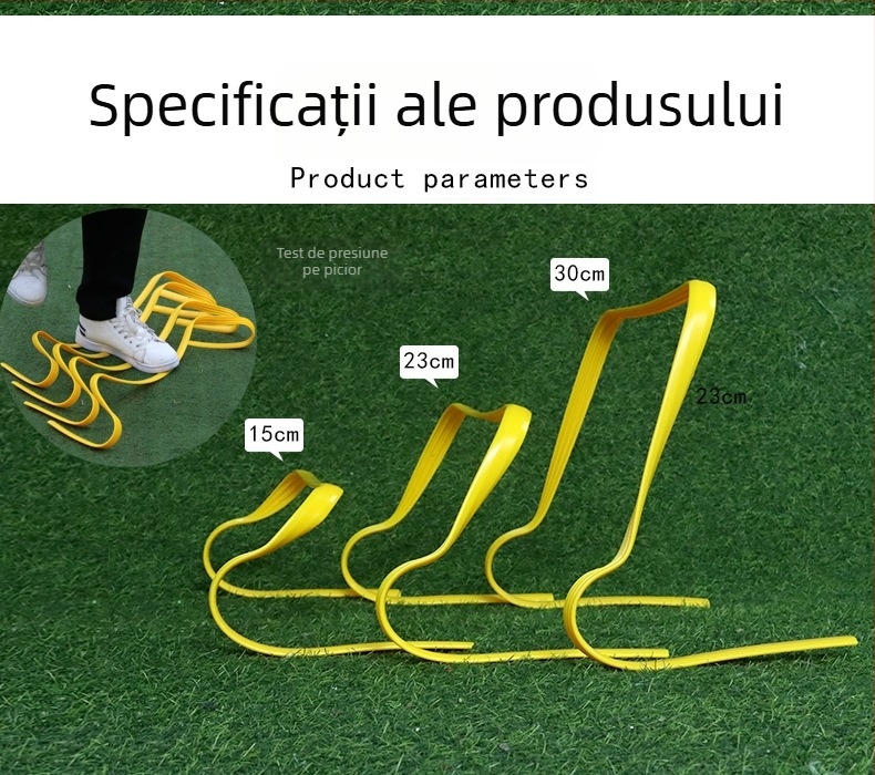Bară de antrenament pentru fotbal - portabilă, antiderapant, PE, STEAKY