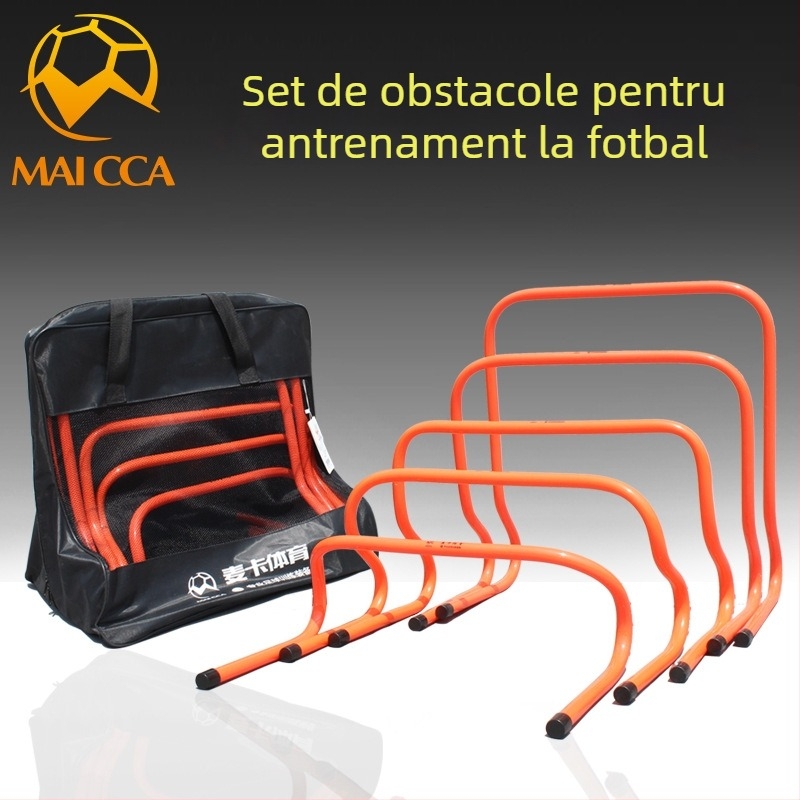 MAICCA Obstacol de antrenament pentru fotbal – Obstacol mic și curbat (ABS material; procesare personalizată; ajutor de antrenament)