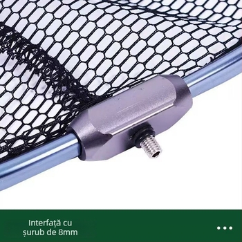 Capul plasei de pescuit cu plasă din nylon, adâncime 50, model c102, capacitate de încărcare 20