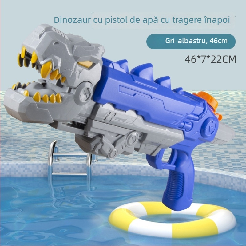 Pistol de apă Gatling din plastic pentru copii 4–6 ani, model 062, certificat 3C
