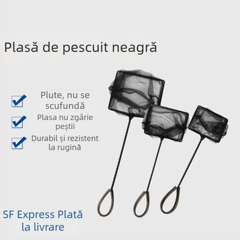 Plasă pentru acvariu pentru pești — Ruisheng; materiale: particule din PVC cauciuc; fir de oțel galvanizat; plasă poliesterică