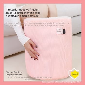 Papuci de încălzire Xiangfutang, unisex, cu încălzire multipunct, USB, partea superioară din țesătură, talpă