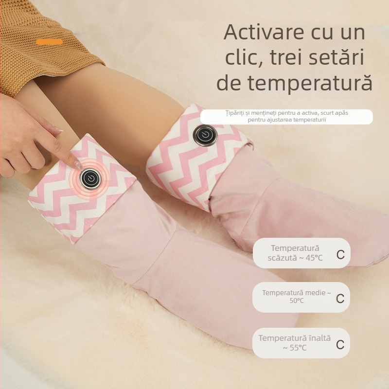 Șosete încălzite electrice USB, purtabile, 5V, 10W