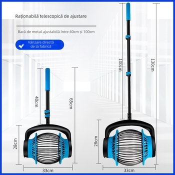 Ridicător de mingi pentru tenis de masă, lungime telescopic reglabilă, construcție din oțel, 1 kg, Feng Yida