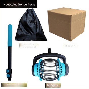 Ridicător de mingi pentru tenis de masă, lungime telescopic reglabilă, construcție din oțel, 1 kg, Feng Yida