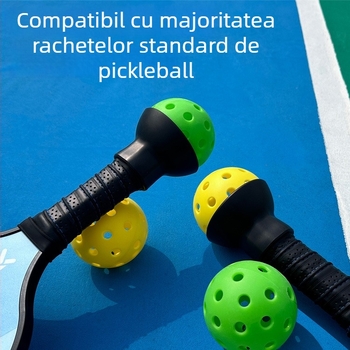 Colector de mingi — portabil, pentru interior și exterior; compatibil cu mingile pickleball, tenis, ping-pong și alte jocuri cu mingi