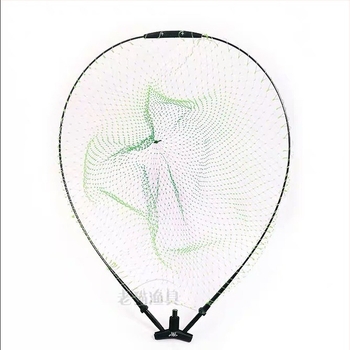 Capă de plasă de pescuit Litu, carbon, accesorii pliabile, orientare fixă