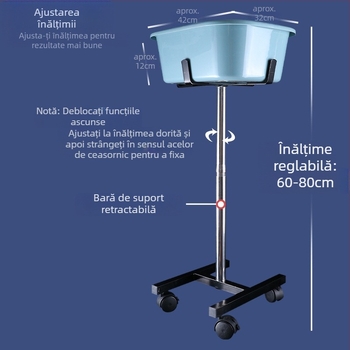 KOKUTAKU Mașină de adunat mingi pentru tenis de masă – portabilă, bazin detașabil pentru mingi, capacitate 200–300 mingi, greutate 3 kg
