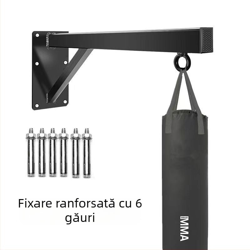 Suport suspendat pentru sac de nisip – arte marțiale, box, taekwondo, yoga, cârlige și inel, pentru sală de acasă