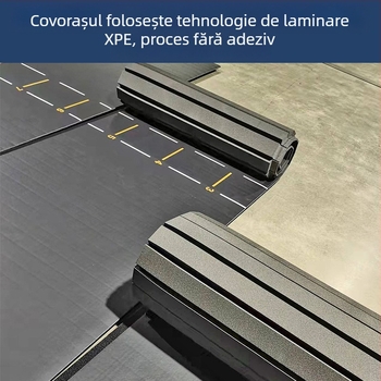 Covoraș Taekwondo, suprafață XPE fără cusături, absorbție de șocuri pentru arte marțiale