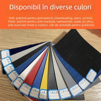 Covoraș Taekwondo, suprafață XPE fără cusături, absorbție de șocuri pentru arte marțiale